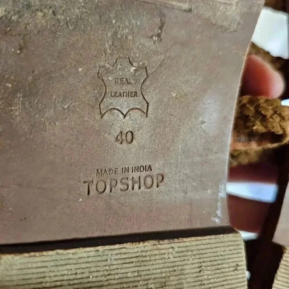 TOPSHOP FAREWELL GLADIATOR SANDALS - Picture 8 of 10